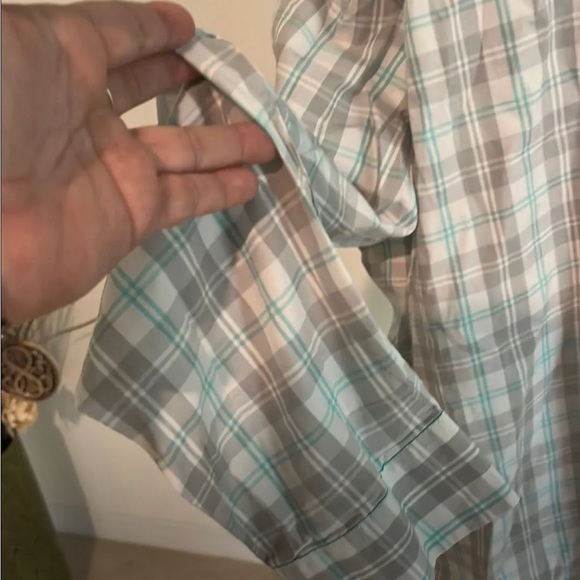 NWT 2X long sleeves button down shirt 1409 - Picture 3 of 4